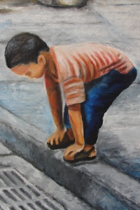 Boy Oil on Canvas 65 X 80 cm