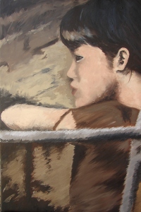 Xiaojie Oil on Canvas 65 X 80 cm